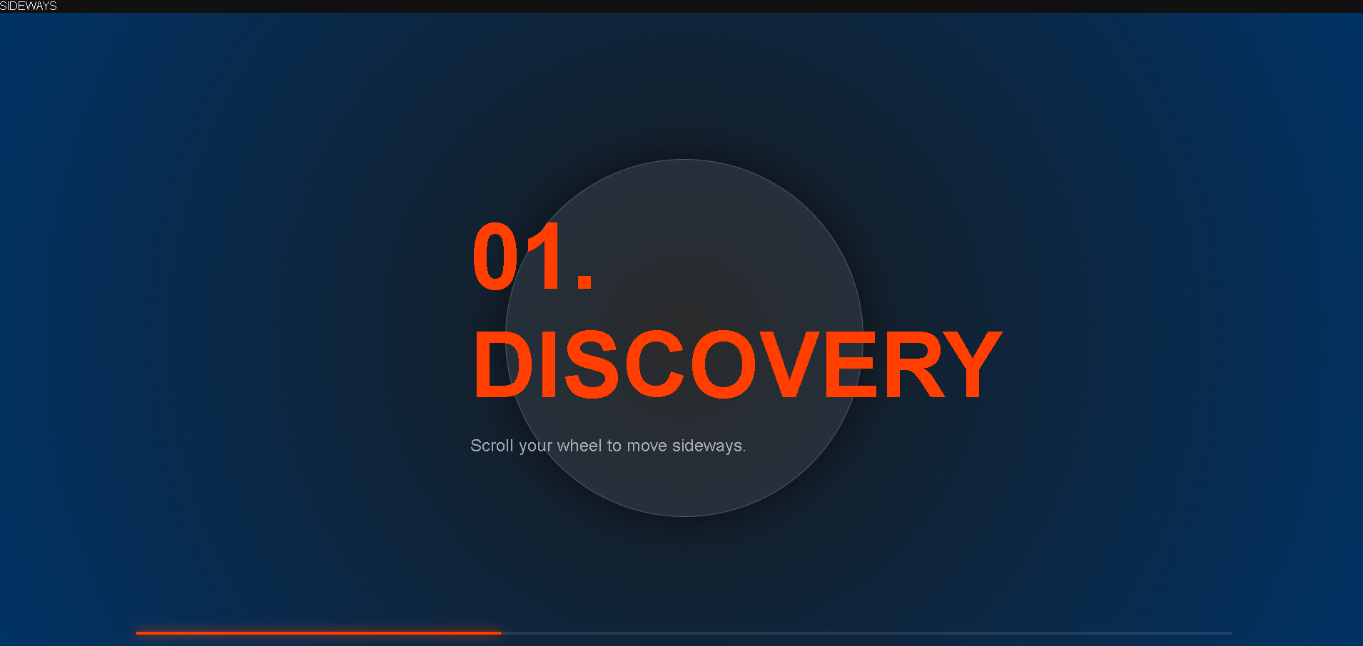 Filmstrip Horizontal Portfolio